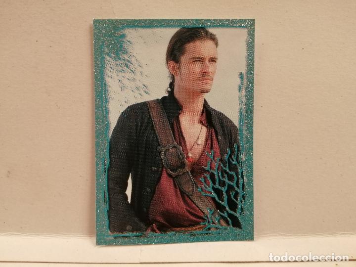 Coleccionismo Cromos antiguos: antiguo cromo piratas del caribe en el fin del mundo numero P9 nuevo ver foto