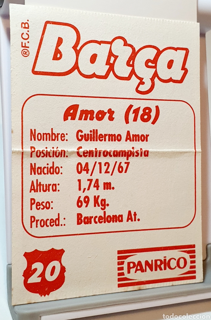 Coleccionismo cromos antiguos: Cromo PANRICO AMOR N&deg;20 - Foto 2