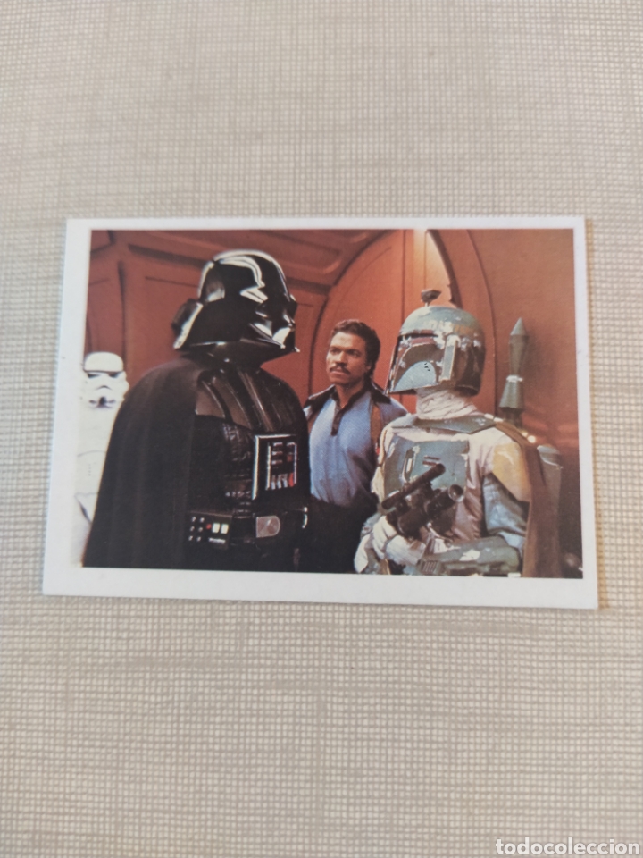 Coleccionismo cromos antiguos: Cromo star wars &rdquo;El retorno del Jedi&rdquo; n&uacute;mero 17 Pacosa Dos a&ntilde;os 80