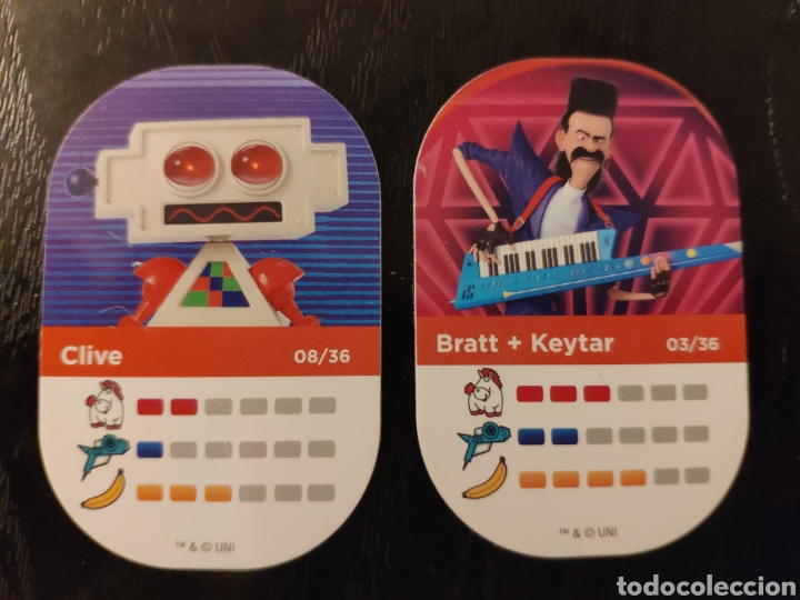 Coleccionismo cromos antiguos: Lote 2 cromos de Gru la pel&iacute;cula - Foto 2