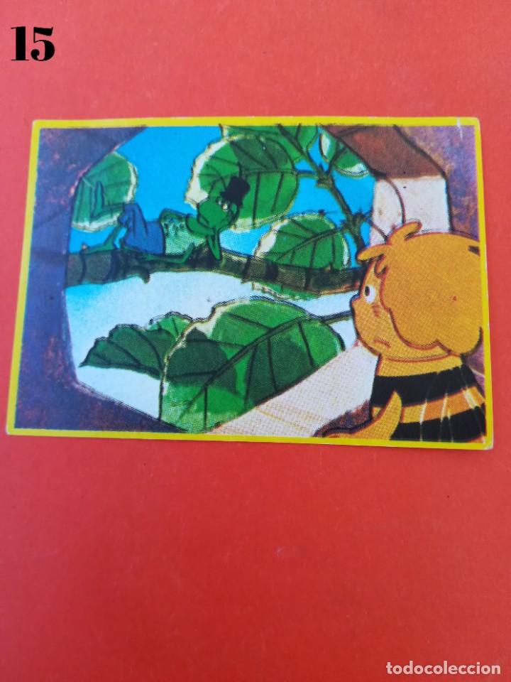 Coleccionismo cromos antiguos: Cromo n.15 - abeja maya - DANONE sin pegar - Foto 1