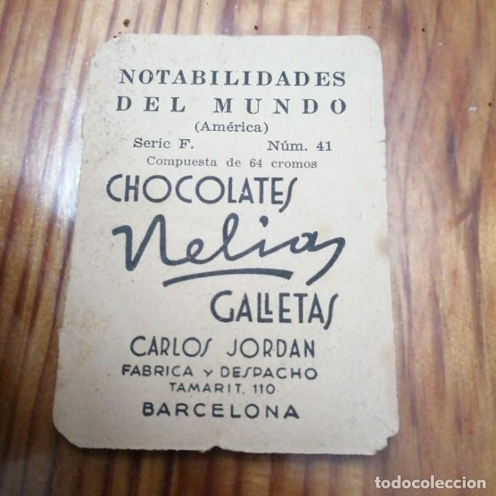 Coleccionismo Cromos antiguos: Cromo CHOCOLATE y GALLETAS NELIA N&deg; 41 Barcelona notabilidades del mundo CANAL DE PANAM&Aacute;