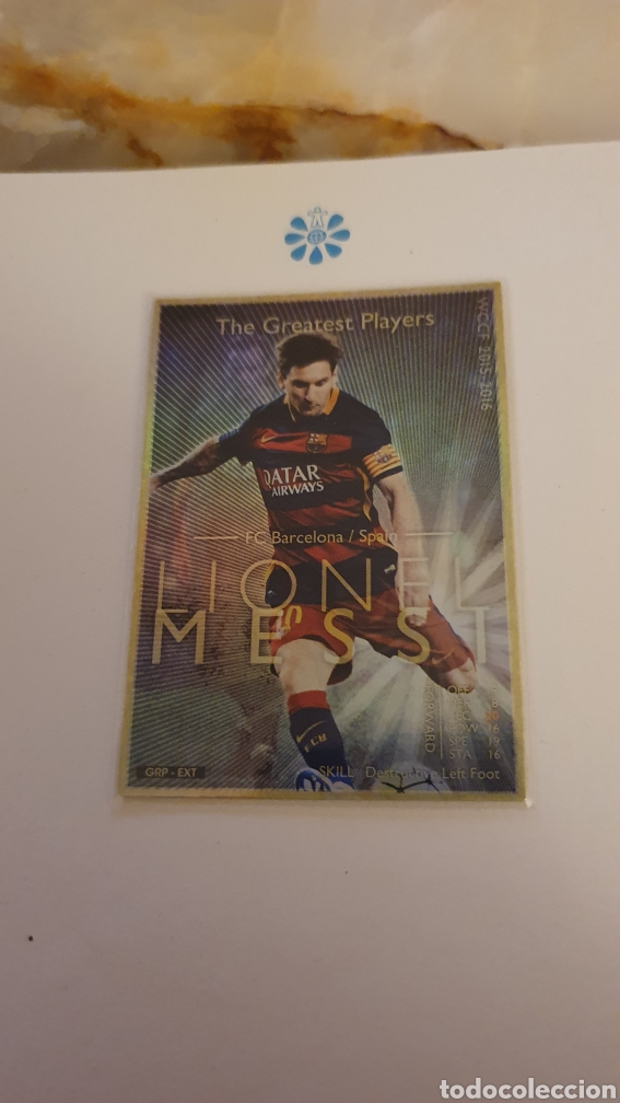 Messi The Greatest Players Wccf 15 16 Pa Buy Old Stickers At Todocoleccion