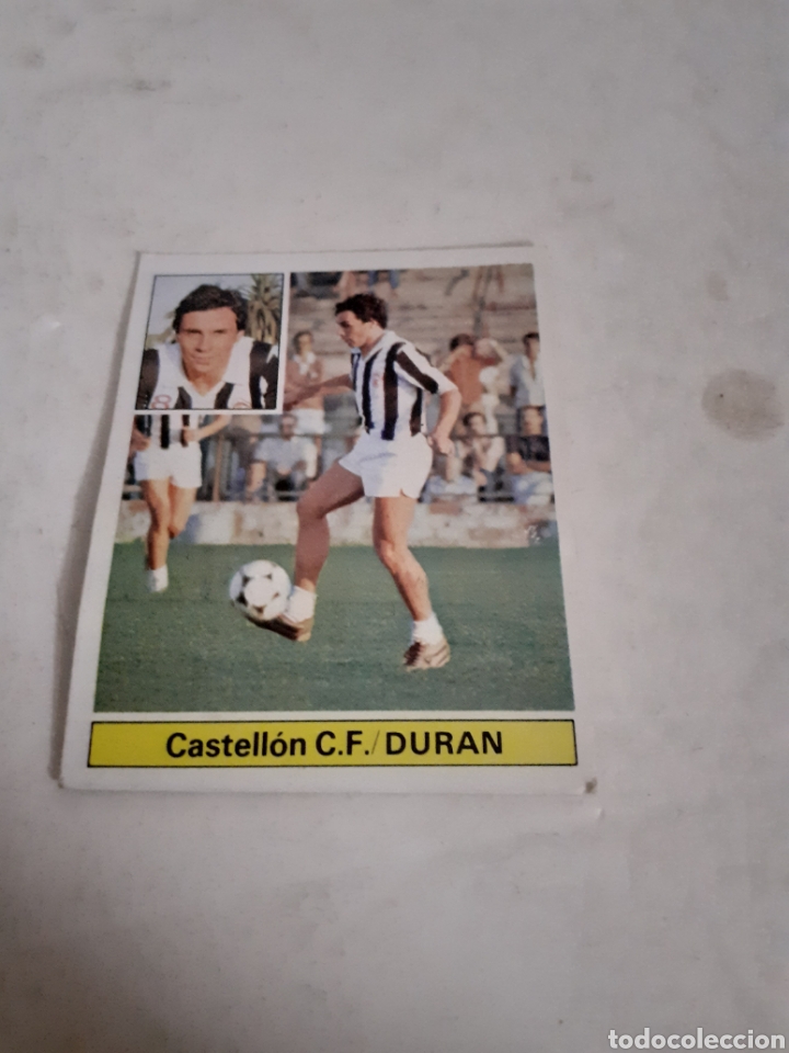 Colecionismo Cromos antigos: EDIC ESTE LIGA 81 82 COLOCA DURAN CASTELLON SIN PEGAR