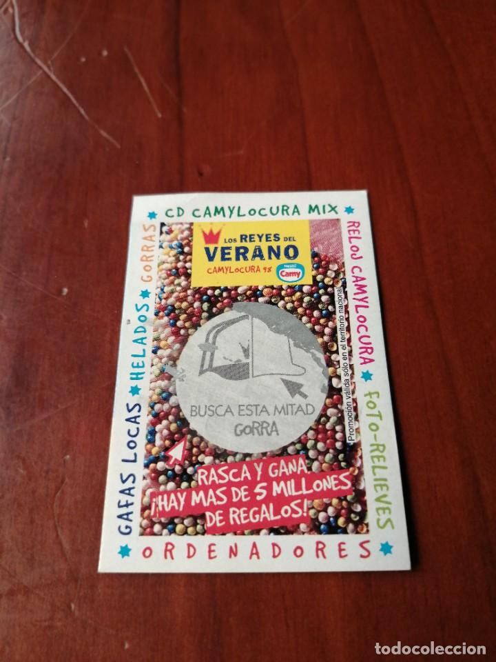 Sammeln alte Sammelbilder: TARJETA DE CAMY LOS REYES DEL VERANO CAMYLOCURA promocional helados