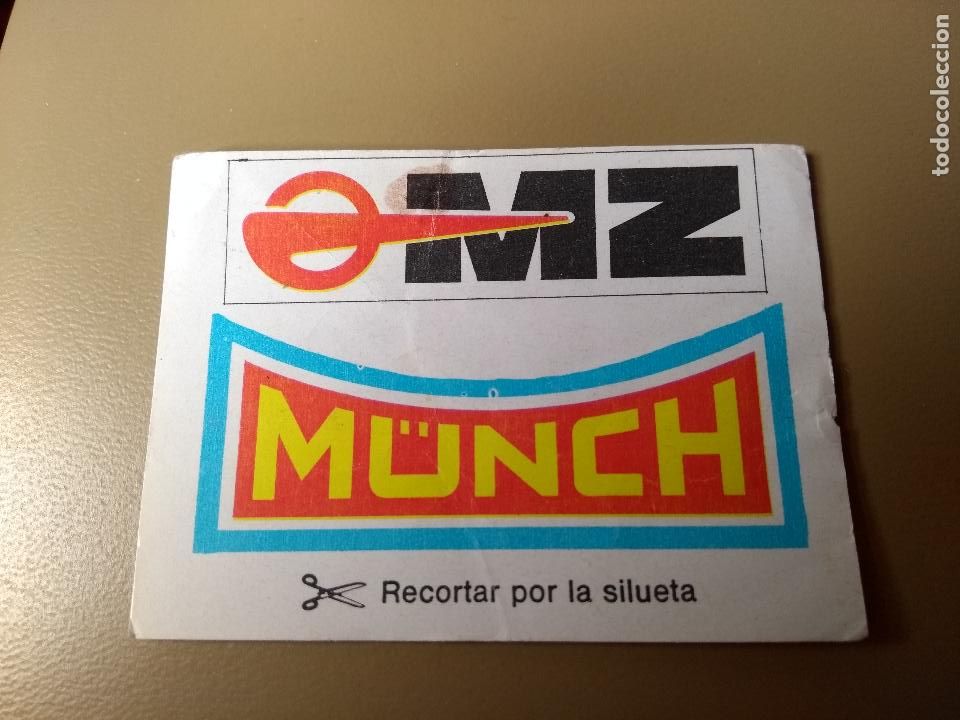 Collezionismo Figurine antiche: LTG bimbo el mundo de las motos n&ordm; 55 f y 42 e sin pegar