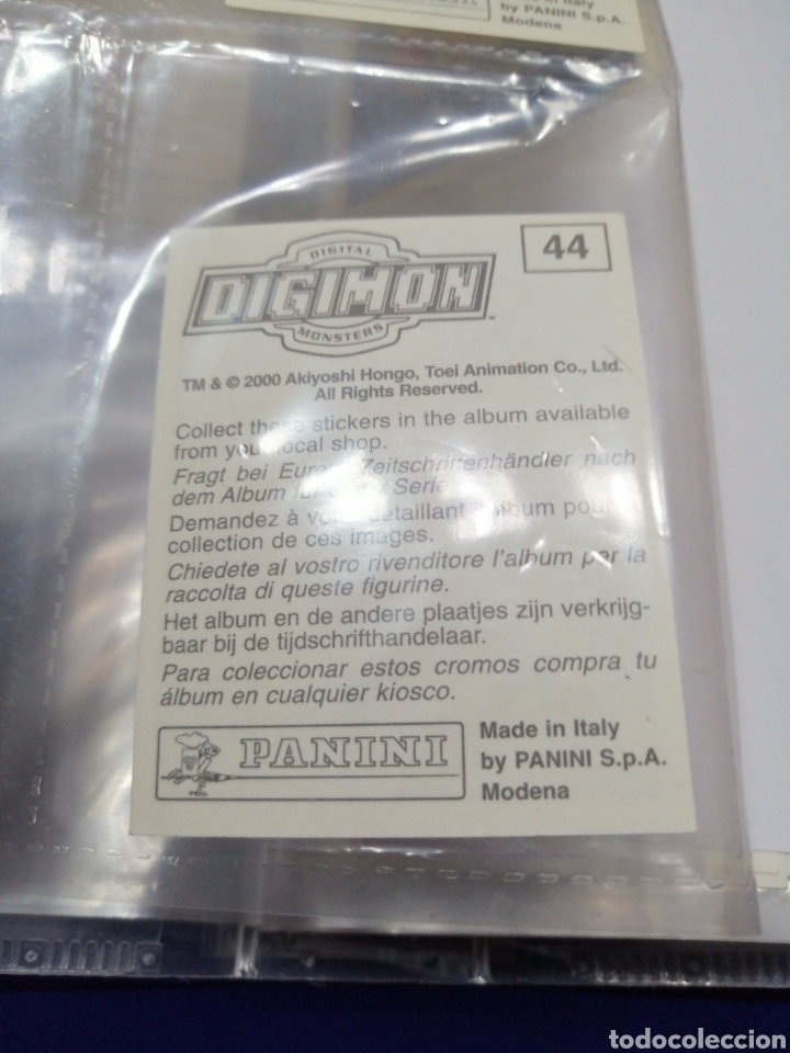 Coleccionismo cromos antiguos: DIGIMON NUMERO 44 - Foto 2
