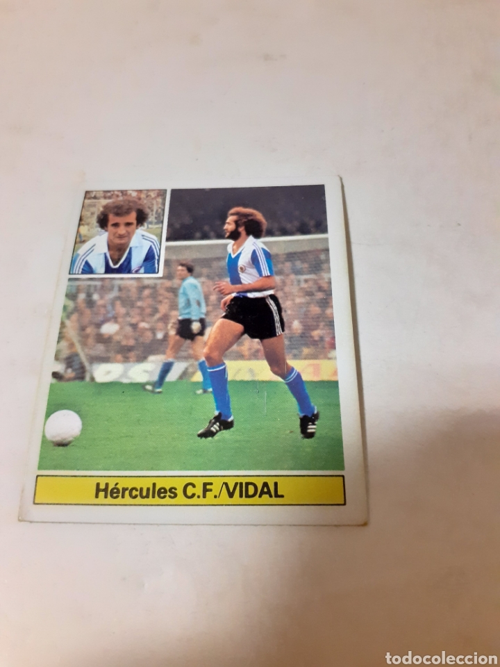Collezionismo Figurine antiche: EDIC ESTE LIGA 81 82 VIDAL HERCULES SIN PEGAR