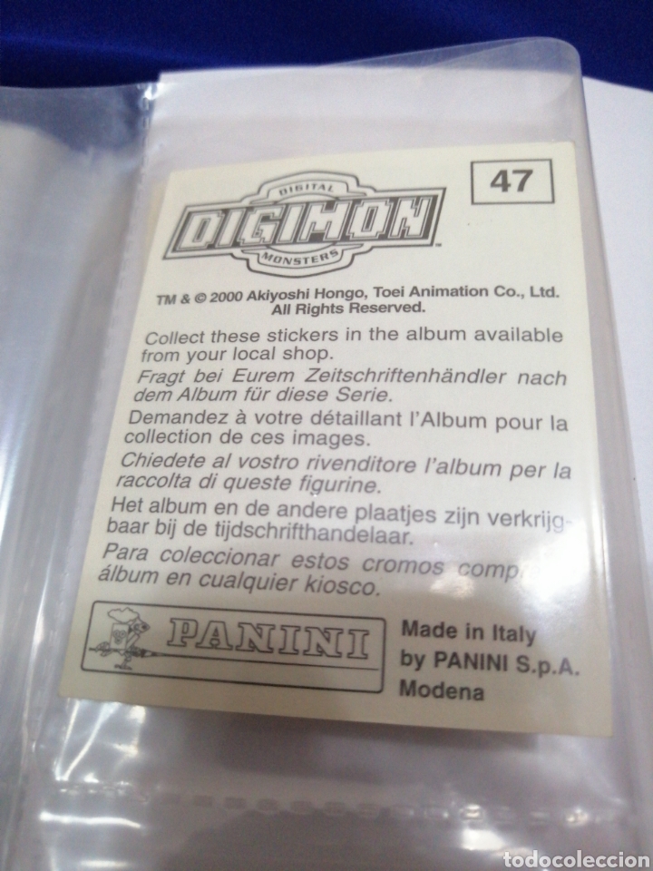 Coleccionismo cromos antiguos: DIGIMON NUMERO 47 - Foto 2