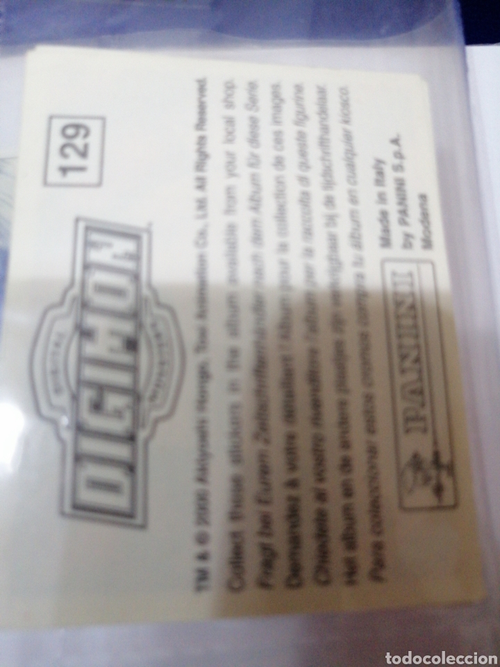 Coleccionismo cromos antiguos: DIGIMON NUMERO 129 - Foto 2
