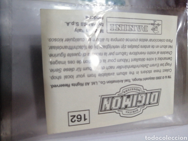Coleccionismo cromos antiguos: DIGIMON NUMERO 162 - Foto 2