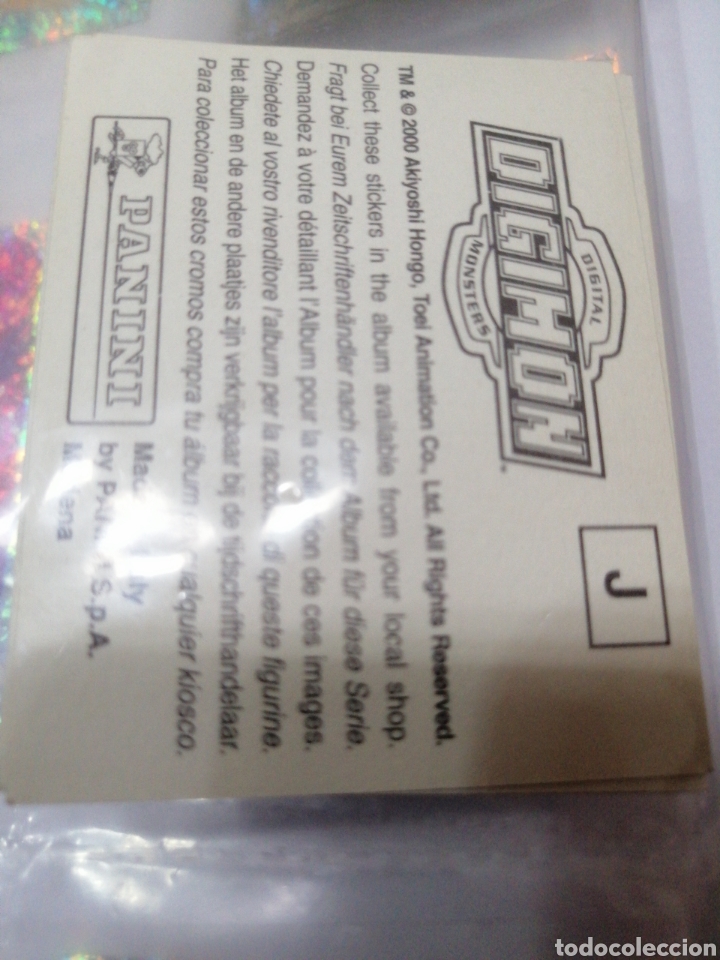 Coleccionismo cromos antiguos: DIGIMON J - Foto 2