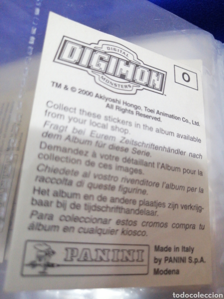 Coleccionismo cromos antiguos: DIGIMON 0 - Foto 2