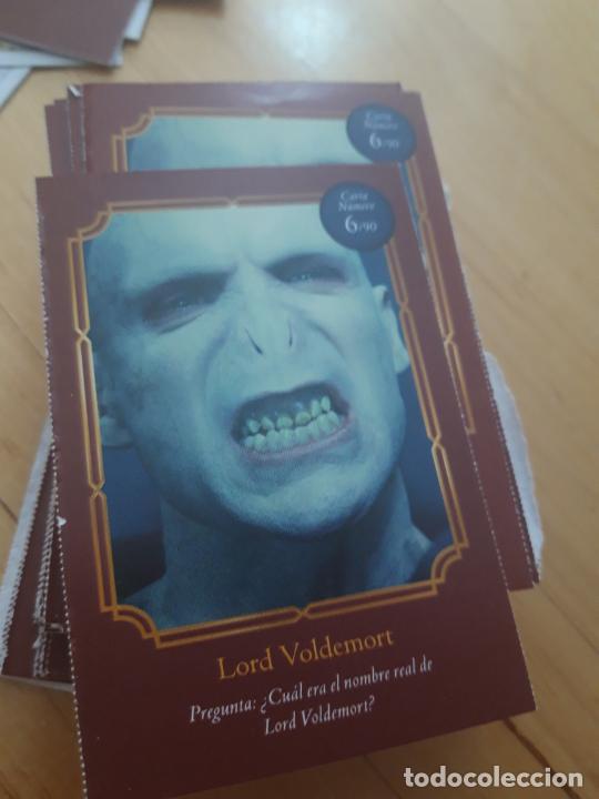 Coleccionismo cromos antiguos: 6 voldemort harry potter carrefour 2020 - Foto 1
