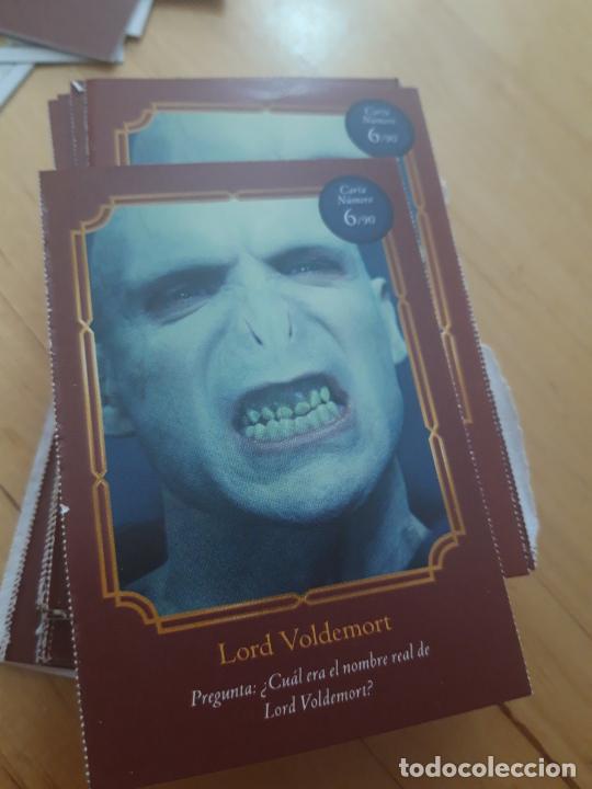 Coleccionismo cromos antiguos: 6 voldemort harry potter carrefour 2020 - Foto 1
