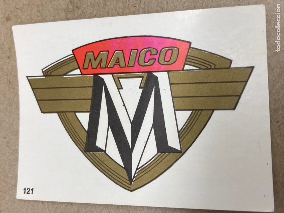 Coleccionismo cromos antiguos: Cromo Moto 2000 Panini Maico - Foto 1