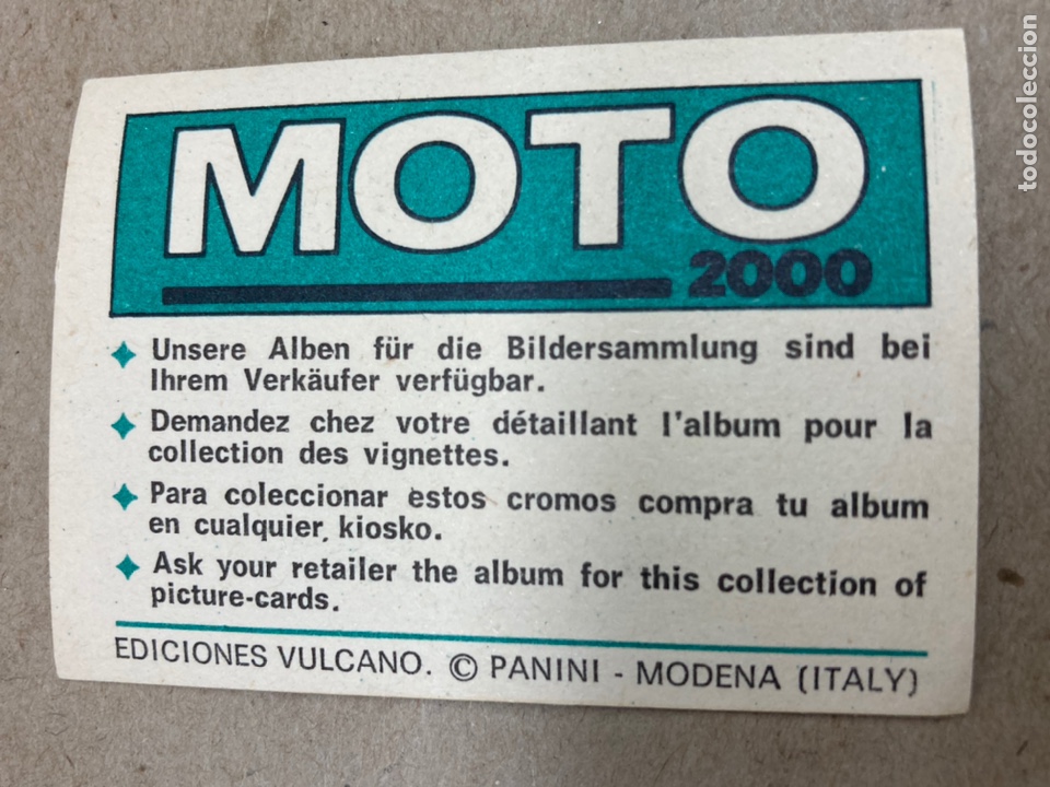 Coleccionismo cromos antiguos: Cromo Moto 2000 Panini Harley Davidson - Foto 2