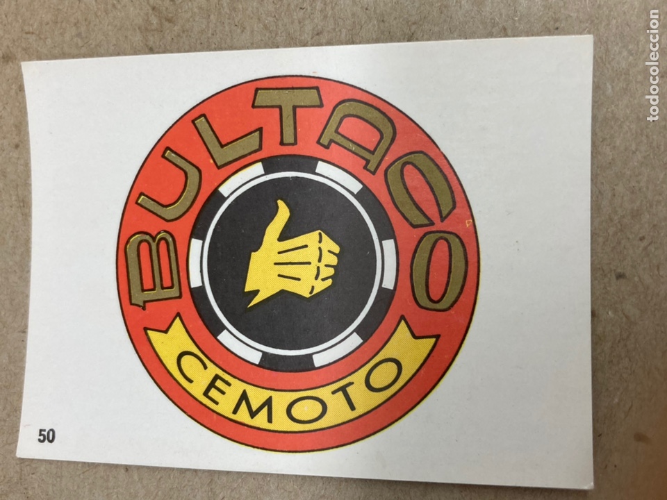Coleccionismo cromos antiguos: Cromo Moto 2000 Panini Bultaco - Foto 1