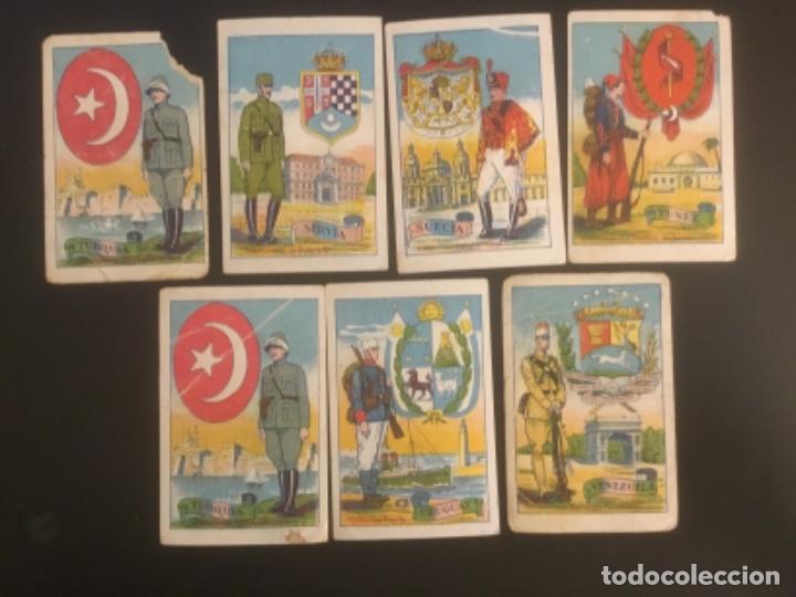 Coleccionismo cromos antiguos: Cromos antiguos escudos uniformes y edificios nacionales lote 14 - Foto 2
