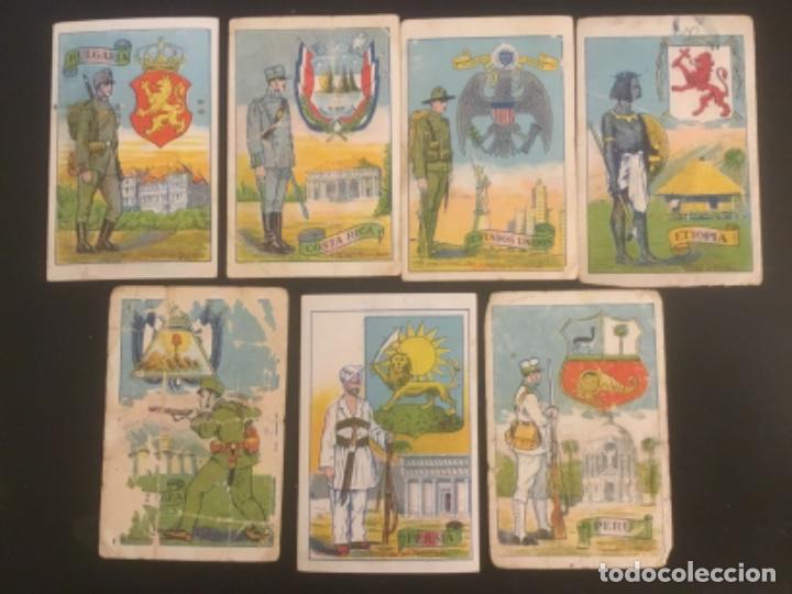 Coleccionismo cromos antiguos: Cromos antiguos escudos uniformes y edificios nacionales lote 14 - Foto 1