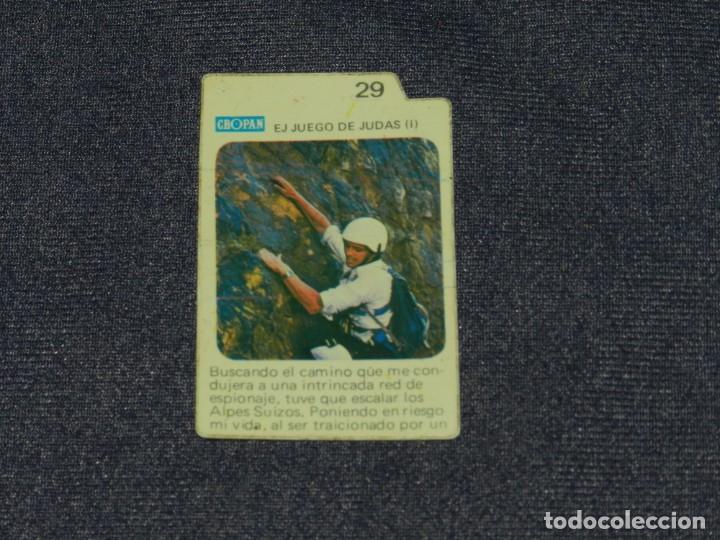 Coleccionismo Cromos antiguos: CROMO CROPAN - EL SANTO N.29 , SE&Ntilde;ALES DE USO NORMALES