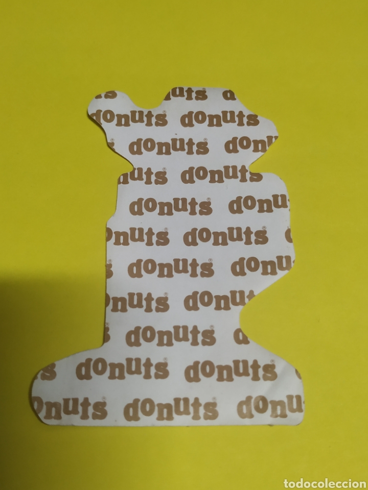 Coleccionismo cromos antiguos: Pegatina Donuts a&ntilde;o 1987 - Foto 2