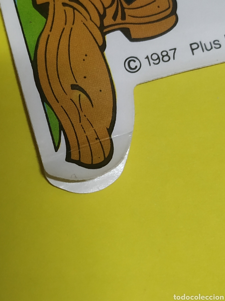 Coleccionismo cromos antiguos: Pegatina Donuts a&ntilde;o 1987 - Foto 3