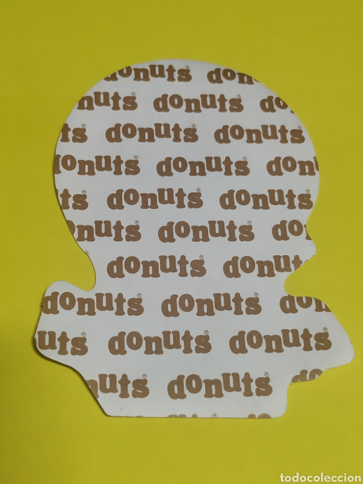 Coleccionismo cromos antiguos: Pegatina Donuts a&ntilde;o 1987 - Foto 2