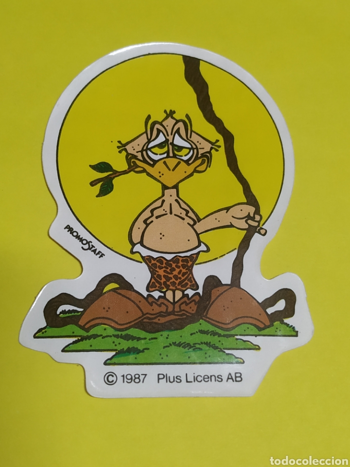 Coleccionismo cromos antiguos: Pegatina Donuts a&ntilde;o 1987 - Foto 1