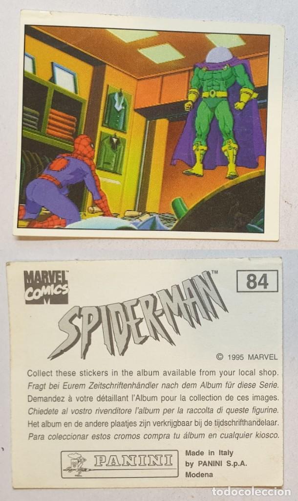 Coleccionismo cromos antiguos: SPIDERMAN - CROMO PANINI 84 - MARVEL COMICS - Foto 1