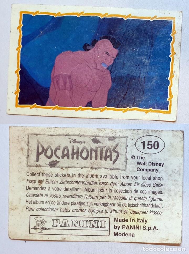Coleccionismo cromos antiguos: POCAHONTAS - CROMO 150 - PANINI - Foto 1