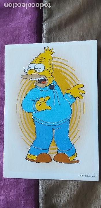 Coleccionismo Cromos antiguos: THE SIMPSONS-1999-V8-PANINI-N&ordm;54