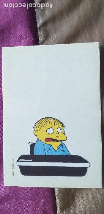 Coleccionismo Cromos antiguos: THE SIMPSONS-1999-V8-PANINI-N&ordm;66