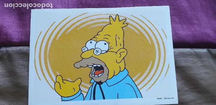 Collectionnisme Cartes &agrave; collectionner anciennes: THE SIMPSONS-1999-V8-PANINI-N&ordm;56