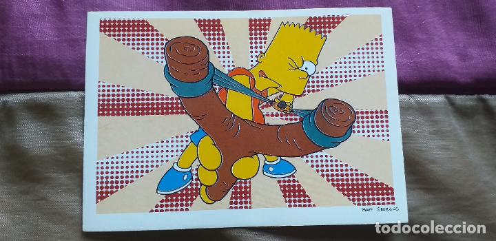 Collectionnisme Cartes &agrave; collectionner anciennes: THE SIMPSONS-1999-V8-PANINI-N&ordm;8