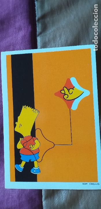 Collectionnisme Cartes &agrave; collectionner anciennes: THE SIMPSONS-1999-V8-PANINI-N&ordm;7