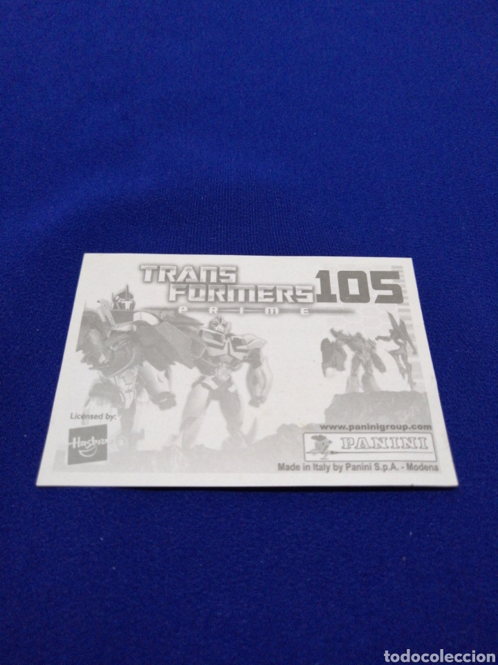 Coleccionismo cromos antiguos: TRANSFORMERS 105 - Foto 2