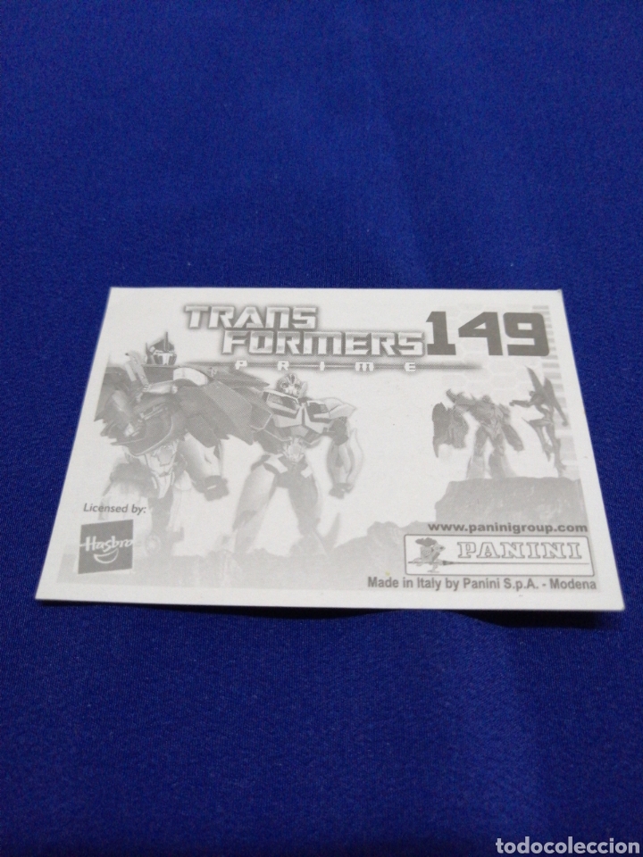 Coleccionismo cromos antiguos: TRANSFORMERS 149 - Foto 2