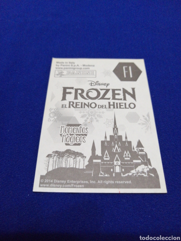Coleccionismo cromos antiguos: FROZEN F1 - Foto 3