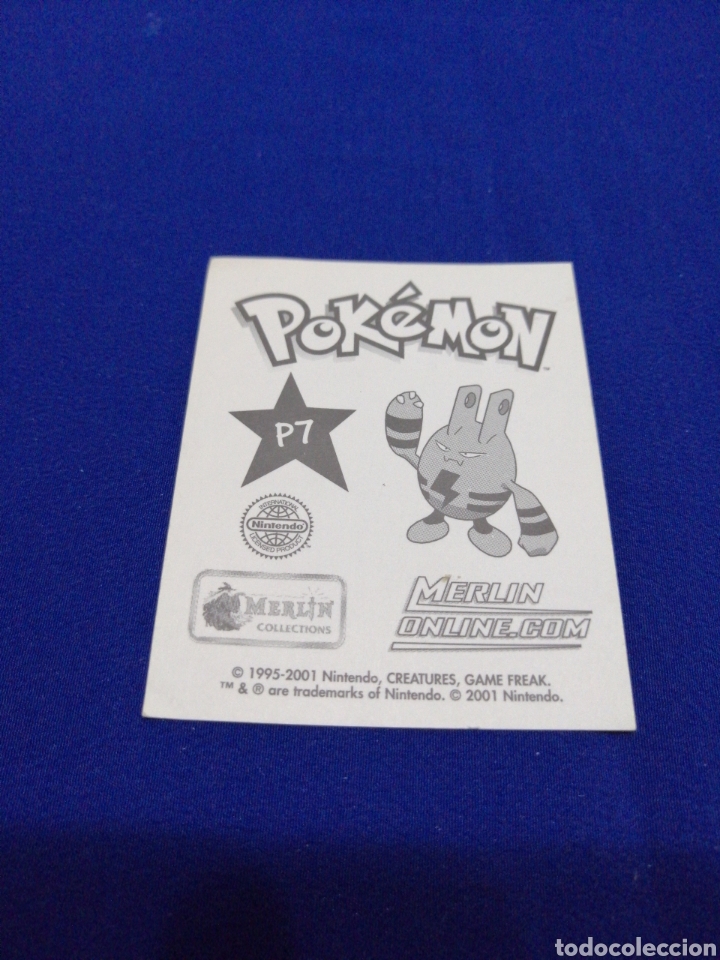 Coleccionismo cromos antiguos: POKEMON 2001 P7 - Foto 2