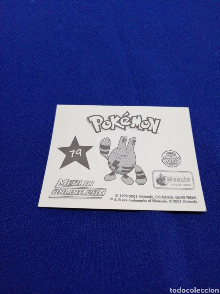 Coleccionismo cromos antiguos: POKEMON 2001 - 79 - Foto 2