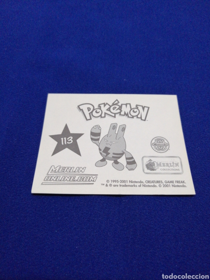 Coleccionismo cromos antiguos: POKEMON 2001 - 113 - Foto 2