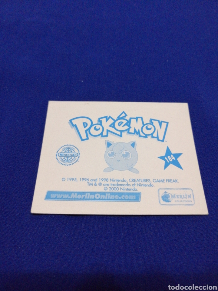 Coleccionismo cromos antiguos: POKEMON 184 - Foto 2