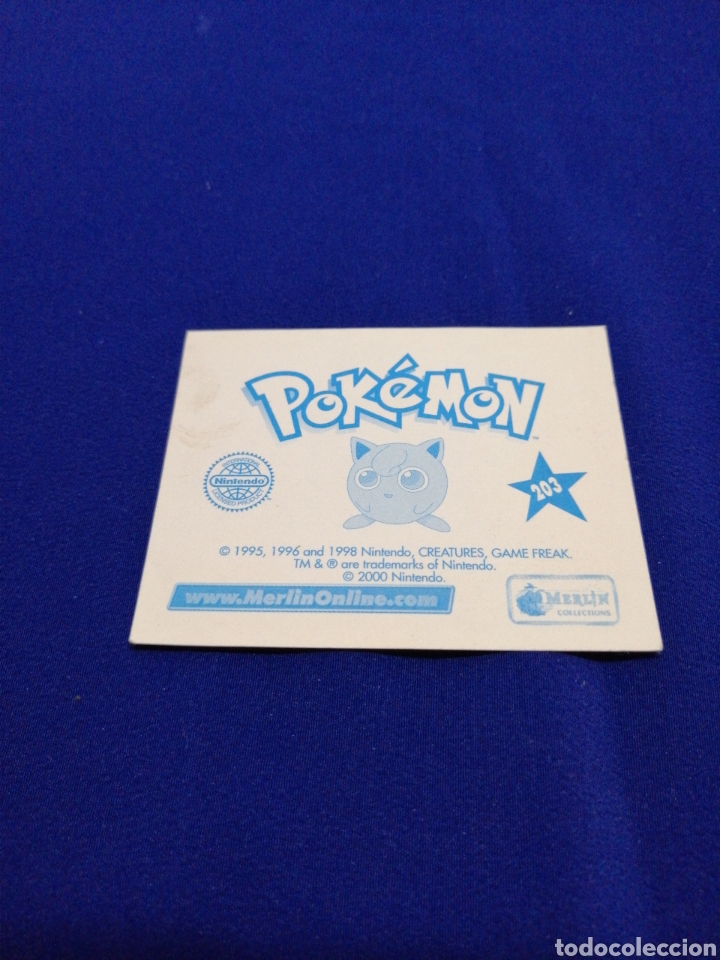 Coleccionismo cromos antiguos: POKEMON 203 - Foto 2