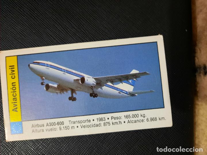 Coleccionismo cromos antiguos: AVIONES CUSCO CROMO - SIN PEGAR - 4 - Foto 1