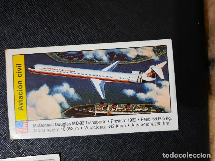 Coleccionismo cromos antiguos: AVIONES CUSCO CROMO - SIN PEGAR - 58 - Foto 1