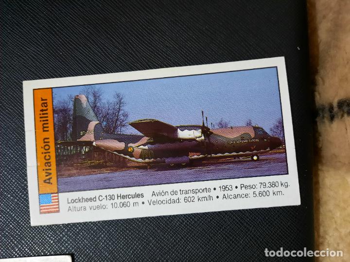 Coleccionismo cromos antiguos: AVIONES CUSCO CROMO - SIN PEGAR - 125 - Foto 1