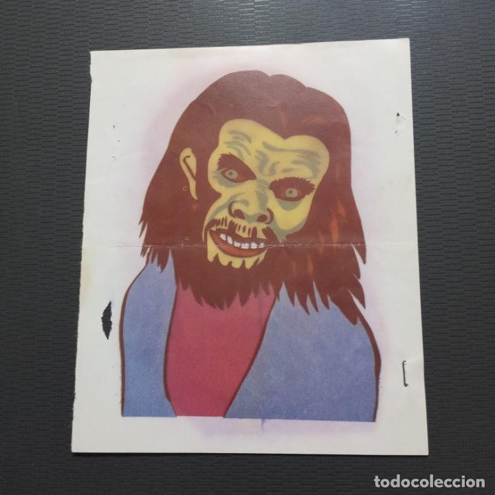 Coleccionismo cromos antiguos: MONSTRUOS CROMO TIPO CALCAMONIAS - SIN PEGAR - Foto 1