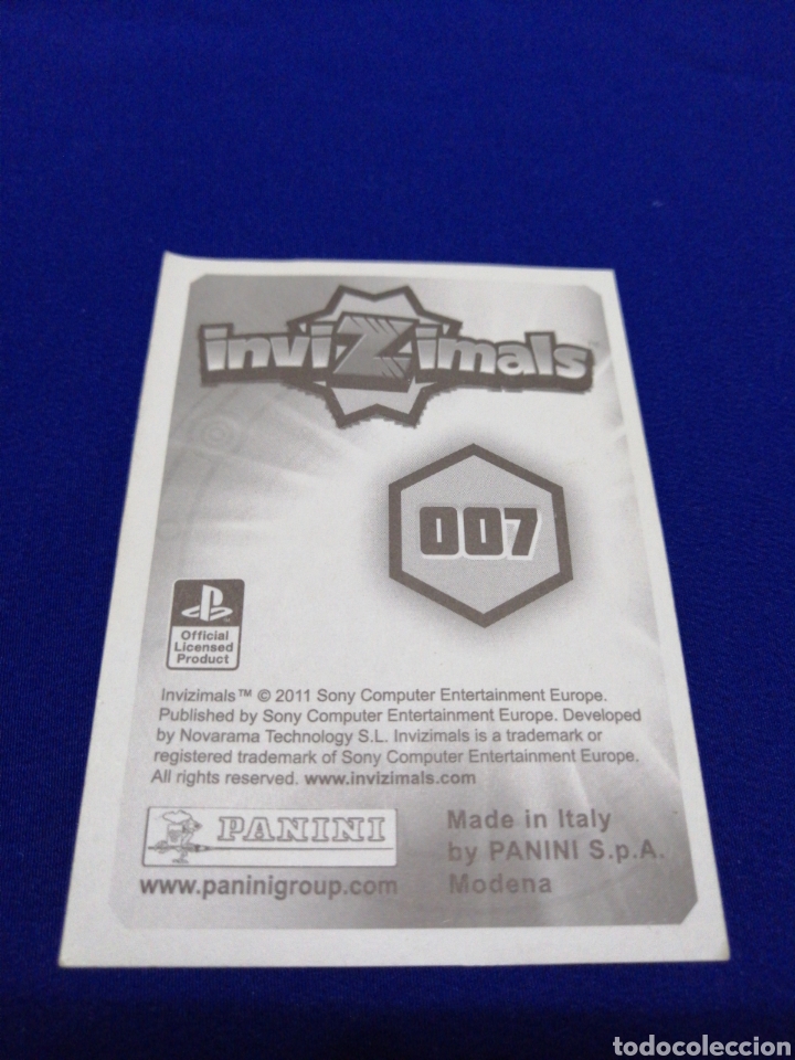 Coleccionismo cromos antiguos: INVIZIMALS 7 - Foto 2