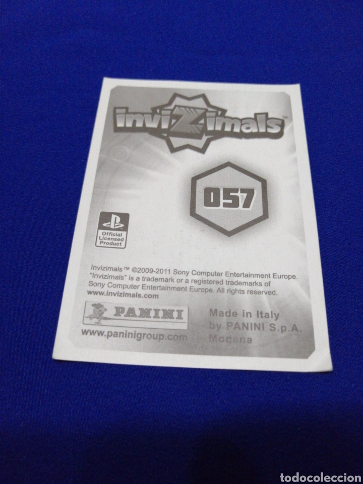 Coleccionismo cromos antiguos: INVIZIMALS 57 - Foto 3
